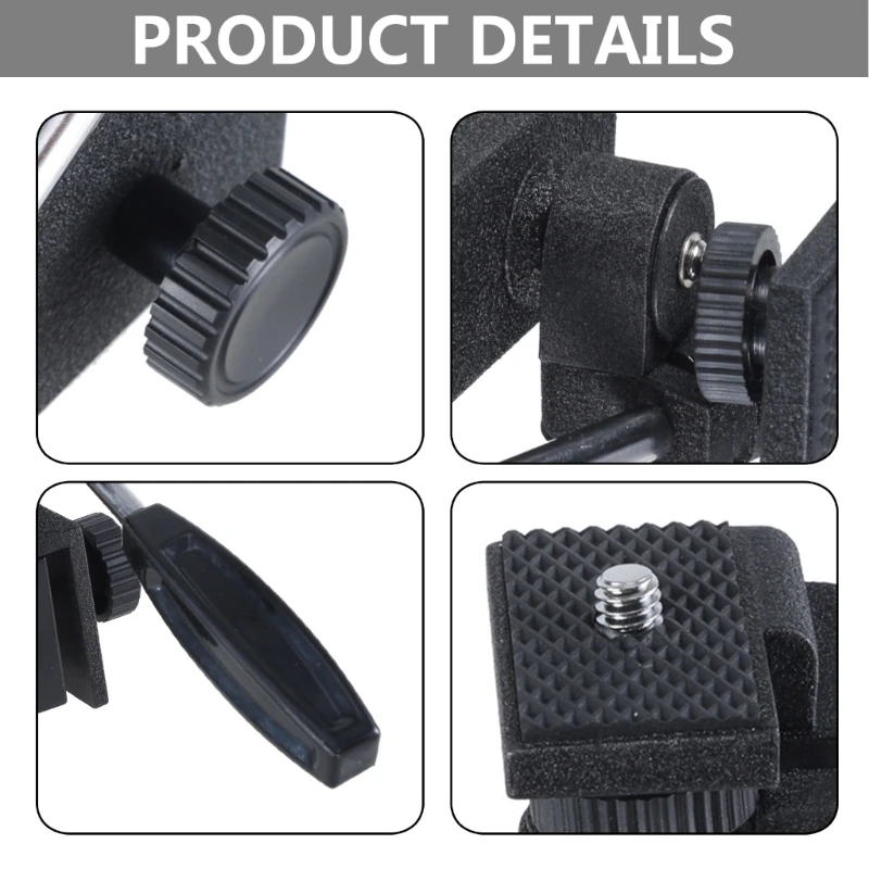 Camera Car Window Mount Holder Adjust Vehicle Window Clamps with Texture for Increase Friction for Discovery B03E