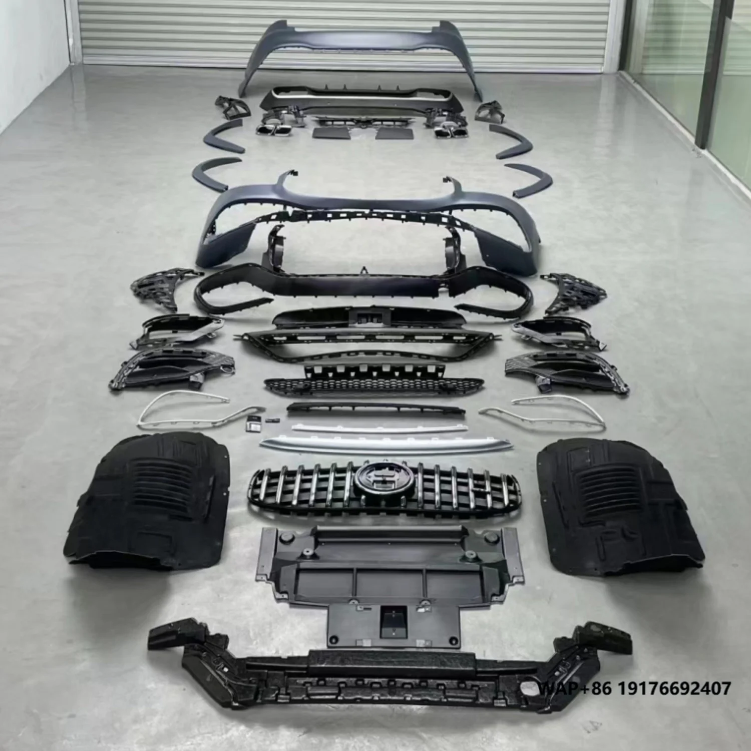 

Hot Selling Car Bumper Upgrade Kit Suitable for Mercedes Benz GLS450 Upgrade GLS63AMG Bumper Body Kit
