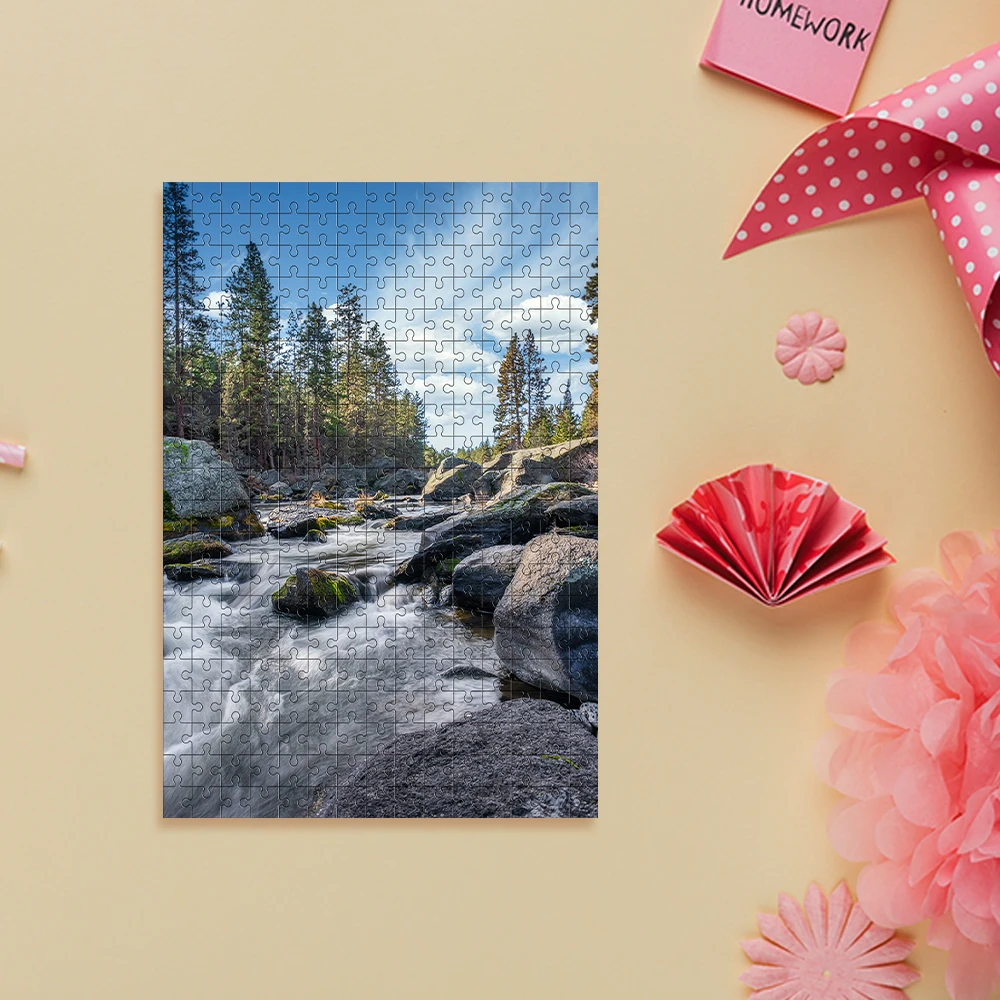 35/150/300/500/1000 قطعة نهر بارد مخصص صور شخصية الضغط الألغاز مخصصة لتقوم بها بنفسك شخصية صور صورة الألغاز #3