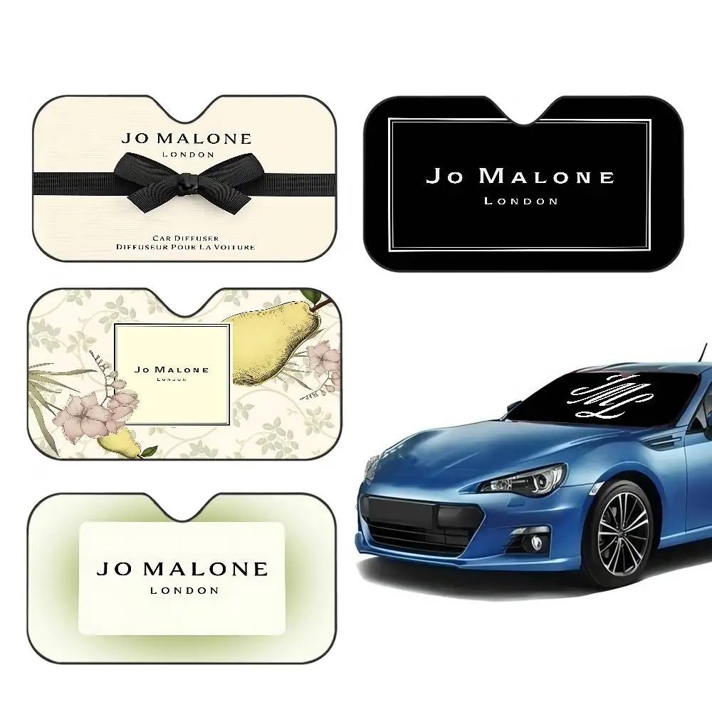

J-Jo M-Malone LOGO Fashion Windshield Sun Shade For Car SUV Truck Front Window Sun Shade Accessory Visor Protector Shield Cover