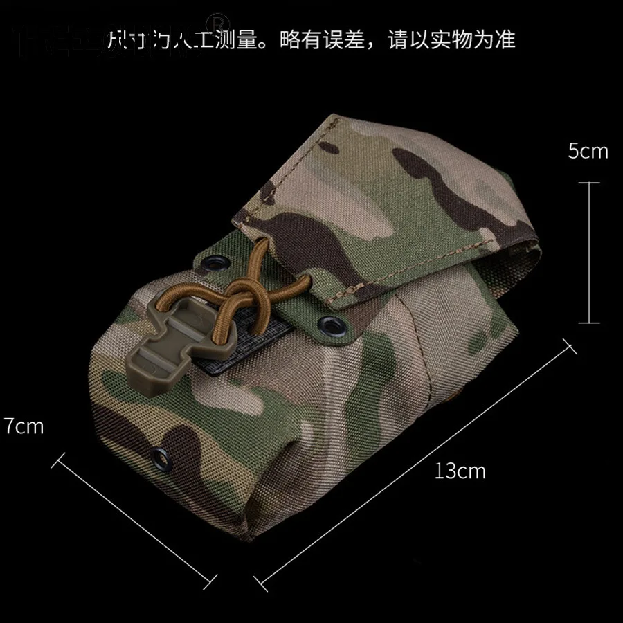 Tactical Vest Waist Belt MOLLE Equipped with Single-unit Portable Storage Radio Bag and Multi-purpose Accessory Bag