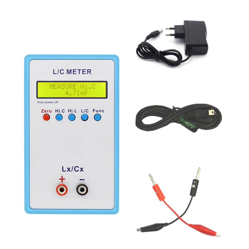JUNTEK LC-200A déterminer InEvent& puzzles itor LCD numérique puzzles itance Inductance mètre LC mètre 1pF-100mF 1uH-100H