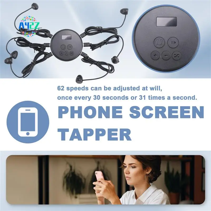 

A42Z-Mobile Phone Screen Auto Clicker Device Physical Simulation Finger Click Game Continuous Click For Ios Android