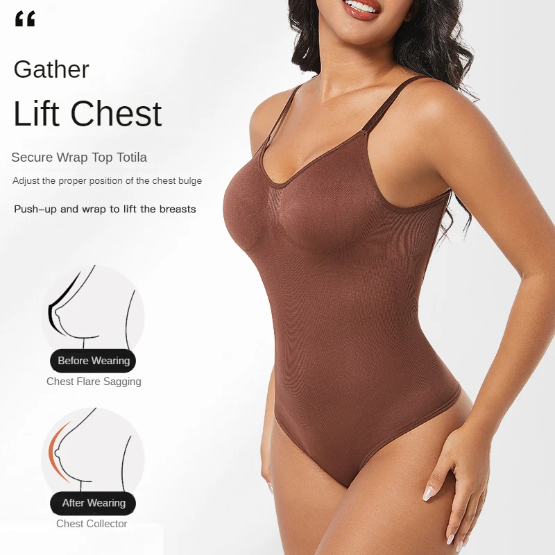 Mulheres baixas de volta sem costura bodysuits shapewear tanga bunda levantador corpo inteiro shaper senhora emagrecimento camisola topos barriga controle espartilho