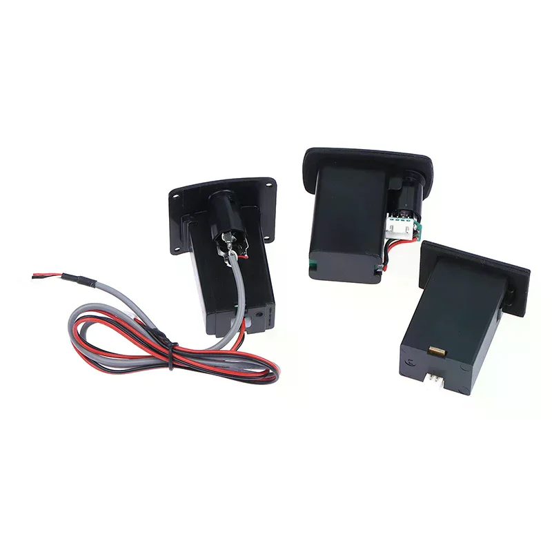 1Set DIY Accessories 9V Battery Case Holder Cover Box For Acoustic Guitar Bass Pickup Black Guitar Parts