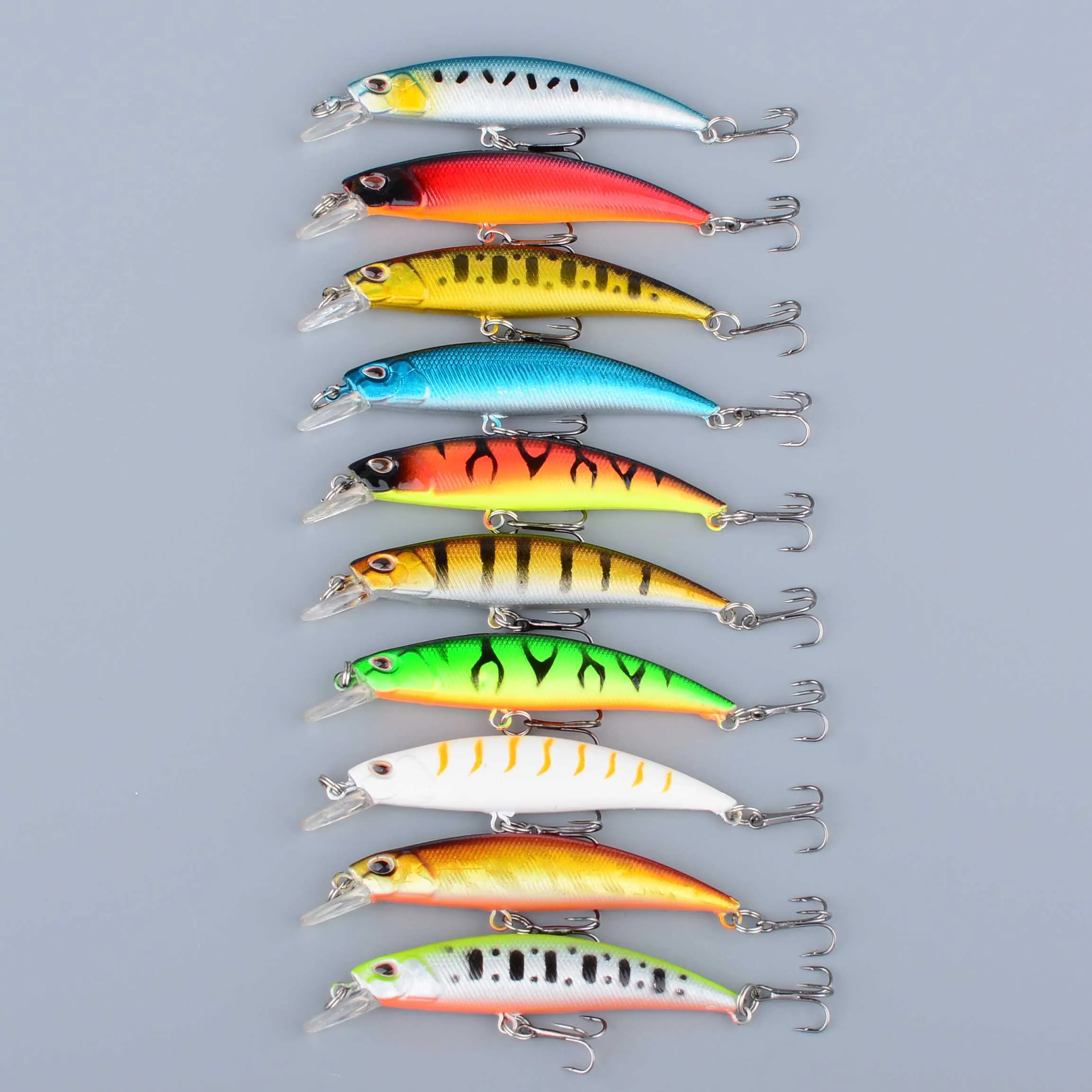 Crankbait Minnow de cebo duro para lubina y trucha en agua dulce