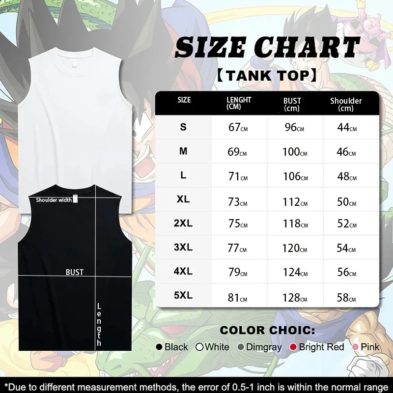 Camiseta sin mangas Dragon Ball Majin para hombre, ropa informal con estampado de Anime, chaleco sin mangas muscular, camisa de entrenamiento para gimnasio, moda informal ​ ​   Verano de 2025