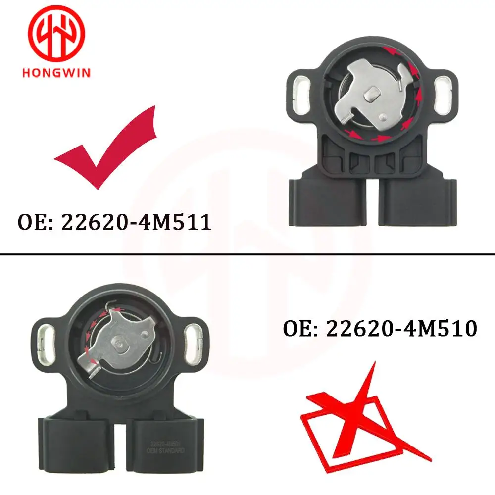 22620-4M501 Throttle Position Sensor TPS For Infiniti I30 G20 QX4 Nissan Altima Pathfinder Sentra Maxima 22620-4M511 22620-9E000