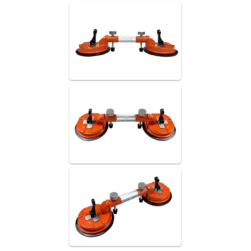 ABJI-Glass Tensioner Splice Leveler Marble Splicing Tensioning Tool Grip Sucker Plate Single Vacuum Sucker Tensioner