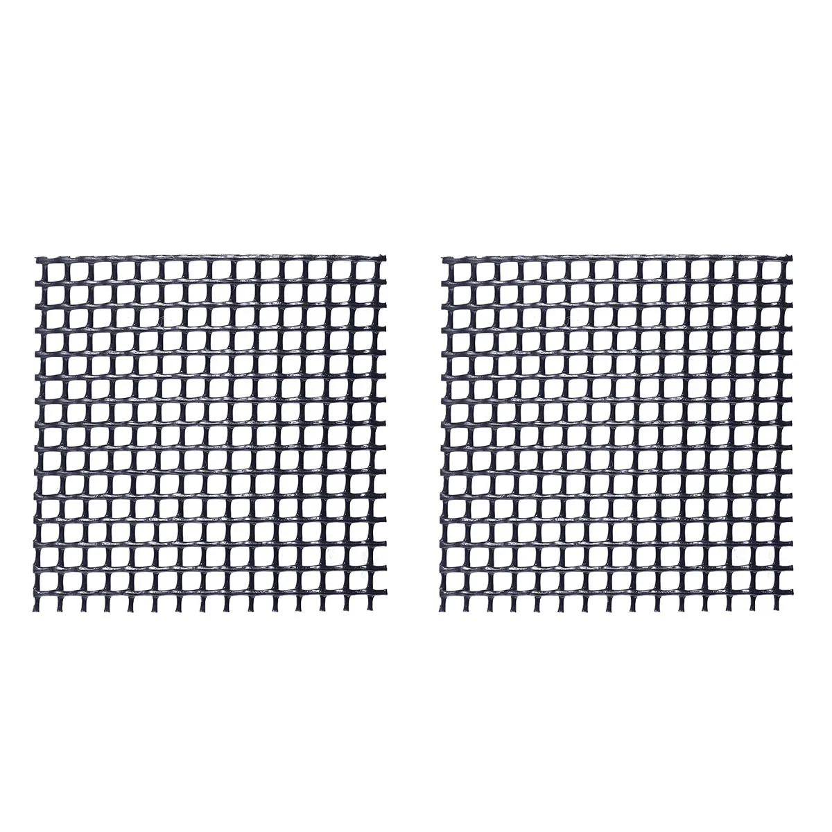 

50Pcs Plastic Flower Pot Leakproof Bottom Mesh Pads Grid Mat Prevent Soil Loss Breathable Drainage Mat