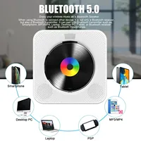 Woopker KC-806 Portable CD Player 5.0 Bluetooth 2.0 Speaker Stereo track Infrared remote control FM radio support CD/CD-R/CD-RW