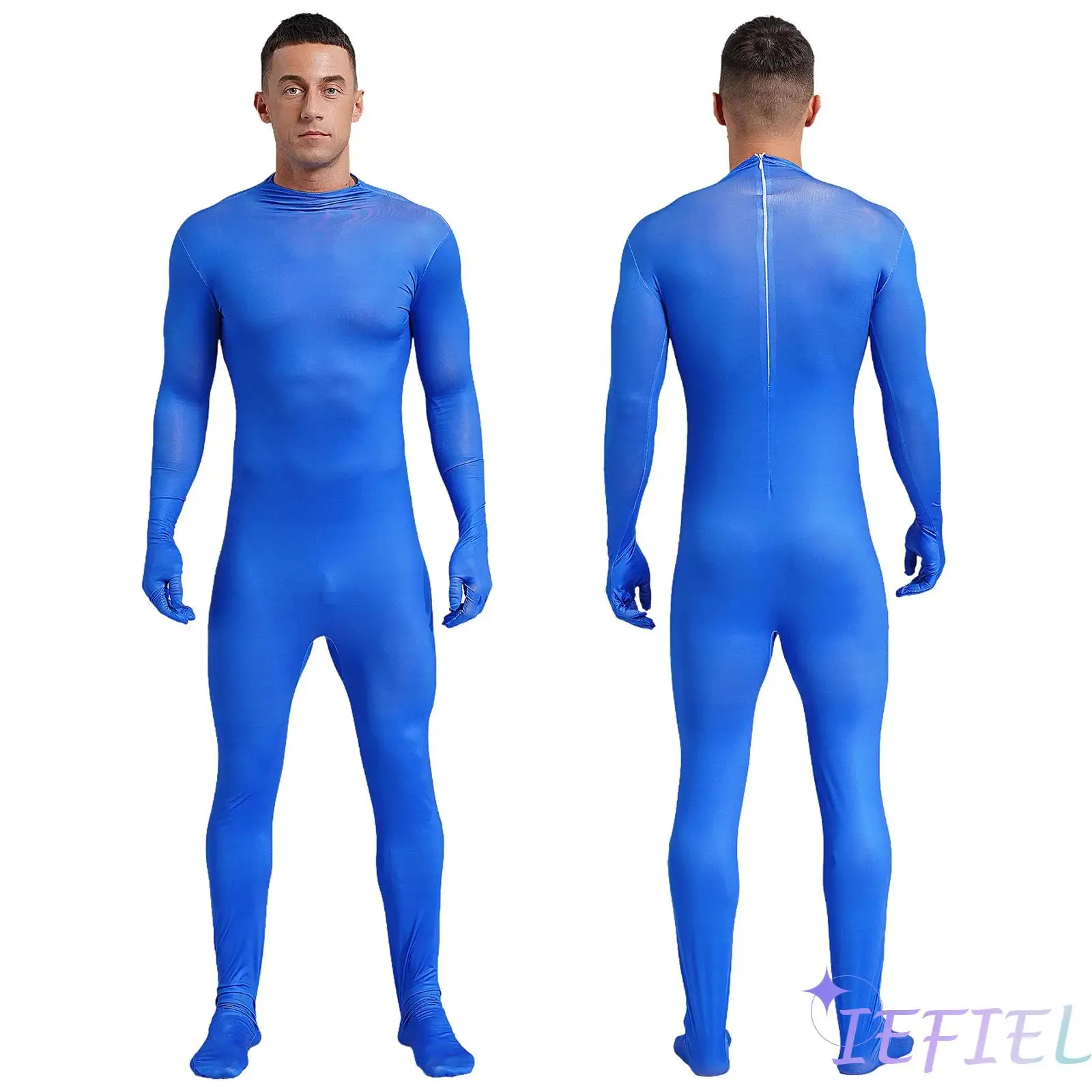 Sexy Leotard Pole Dancewear Undershirt Men Sport Gym Wear Bodysuit Bodystocking Wresting Undershirts Men Club Jumpsuit