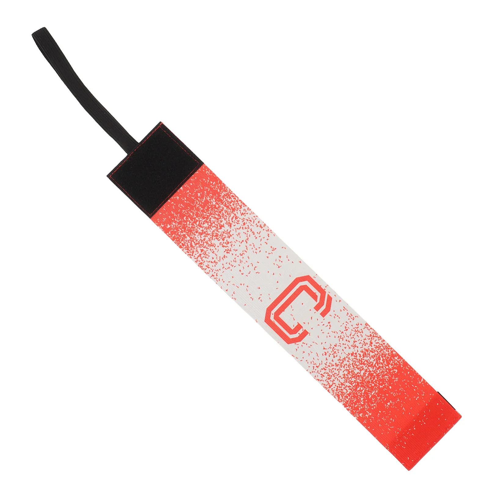 

Soccer Captain Armband Vibrant Orange White Star Pattern Elastic Adjustable Fit for Adult Youth High Visibility Competition