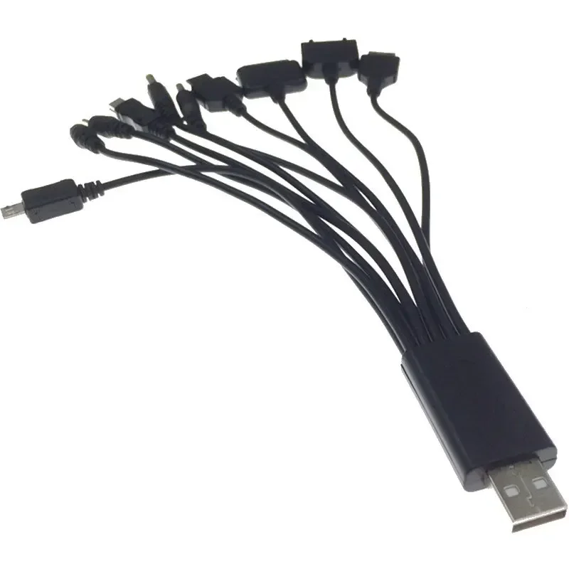 10 In 1 Multifunction USB Cable Charger USB Adapter Data Wire for Phone Laptop PC Cables Data Transfer Cable Universal