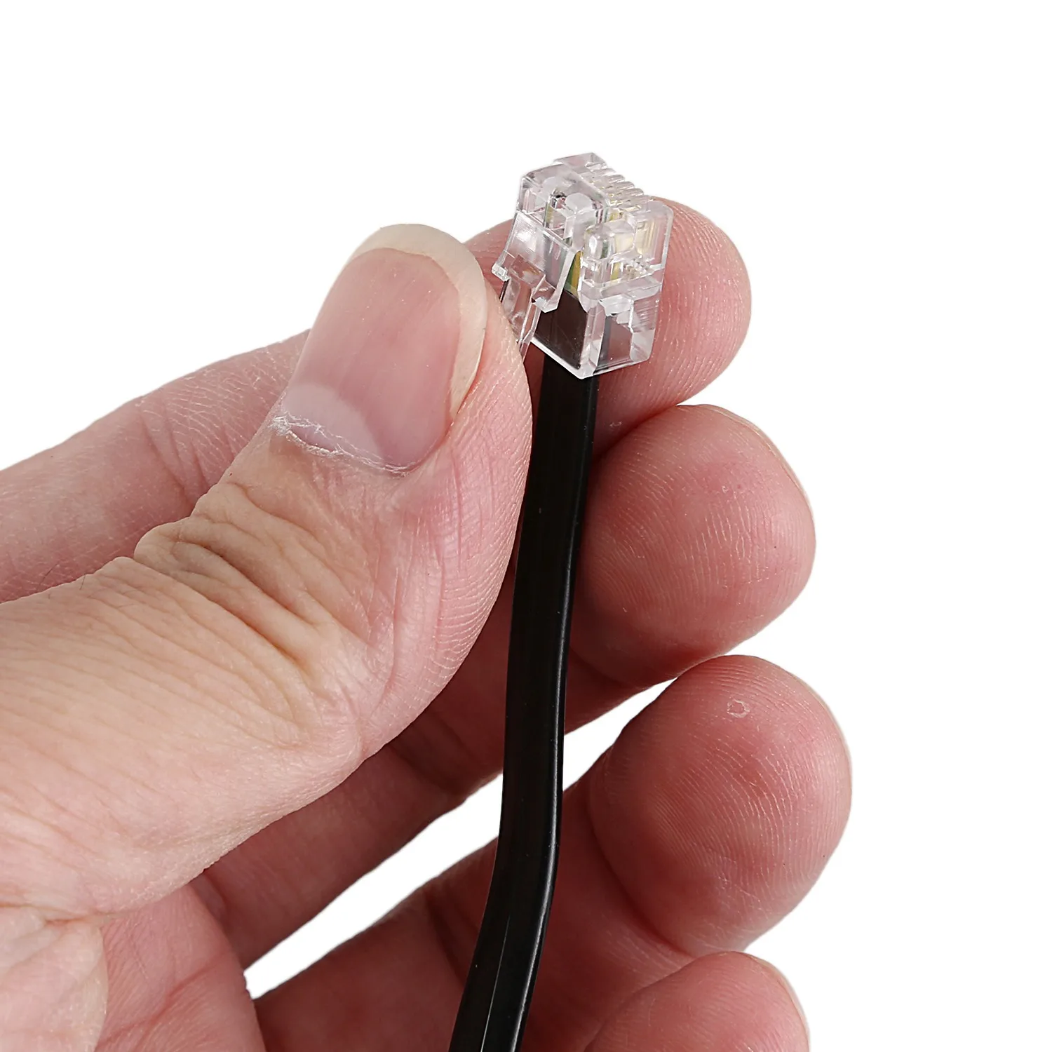 

【Горячая распродажа!】RJ11 6P4C телефонный кабель, шнур, модем ADSL, 3 метра