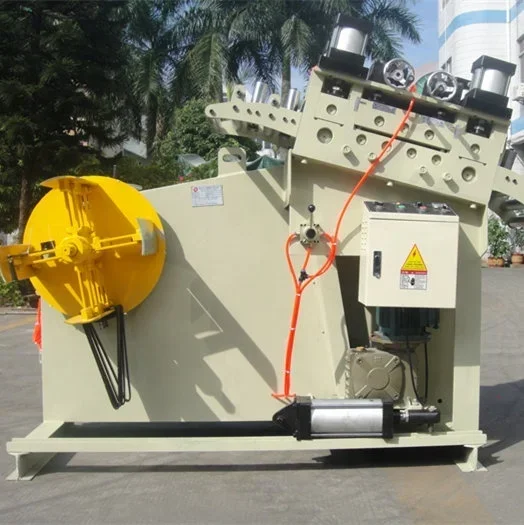 Mesin Pelurus Gulungan Otomatis Pneumatik, Mesin Pelurus Logam Strip Baja, Komponen Inti Motor