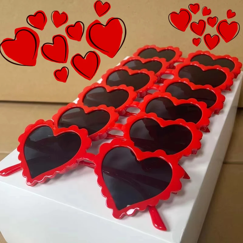 

Fashion Heart-shaped Mirror Party Styling Dress Up Party Mask Valentine's Day Decoration Mask Heart-shaped Mask