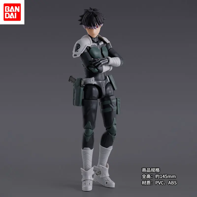 

В наличии Bandai SHF Kaiju No. 8 Коллекционная аниме-фигурка капитана первой части саги Ген Наруми в наличии