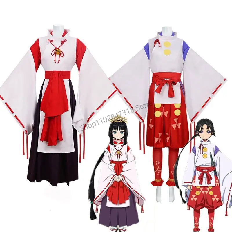 

Anime Tokiyuki Cosplay Costume The Elusive Samurai Shizuku Cosplay Kimono Set Women And Men Wafuku Comic-con Halloween Costumes