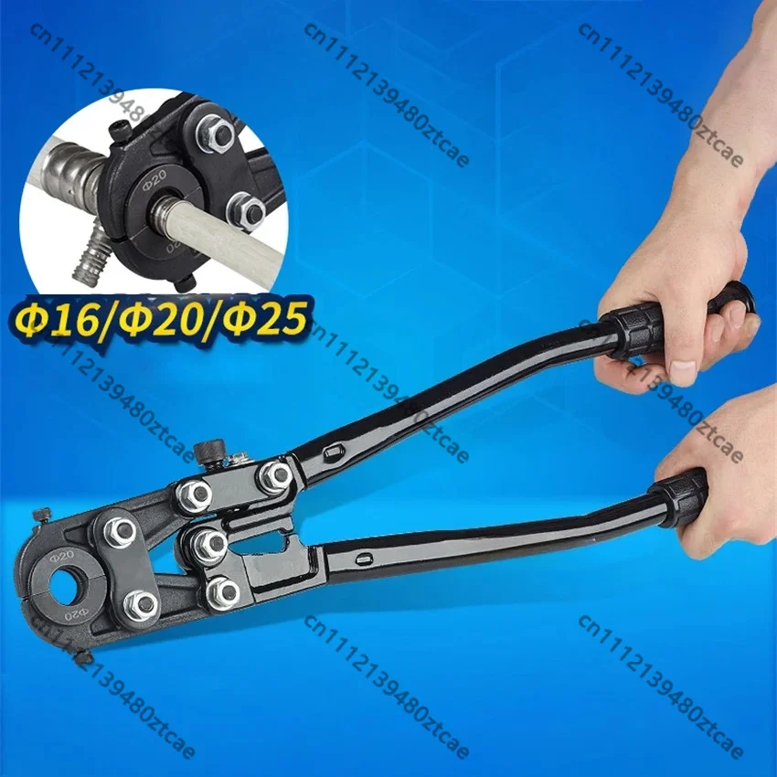 Heavy Duty Pipe Clamp Pliers CW-1625, Stainless Steel Pipe Wrench for Copper, Aluminum & Composite Pipe