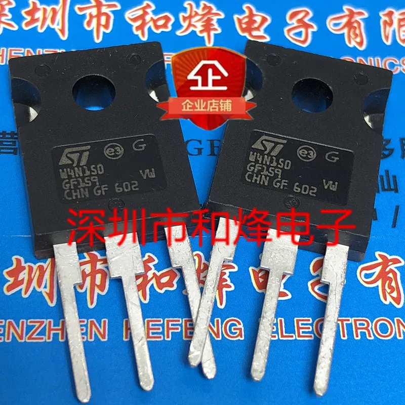 

5PCS-10PCS STW4N150 W4N150 TO-247 1500V 4A NEW AND ORIGINAL ON STOCK