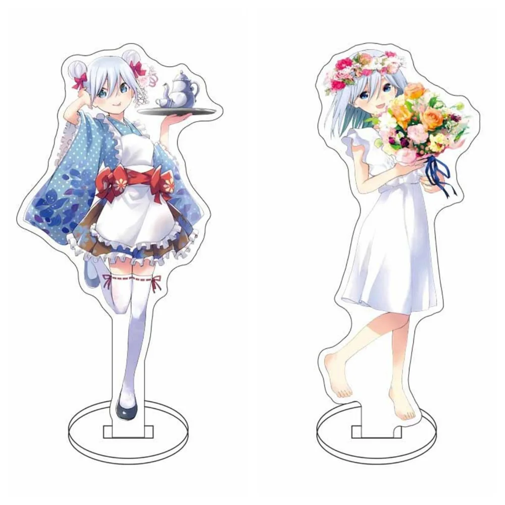 

15CM Anime Tying the Knot with an Amagami Sister Acrylic Stand Model Cosplay Characters Ornament Accessories Christmas Gifts