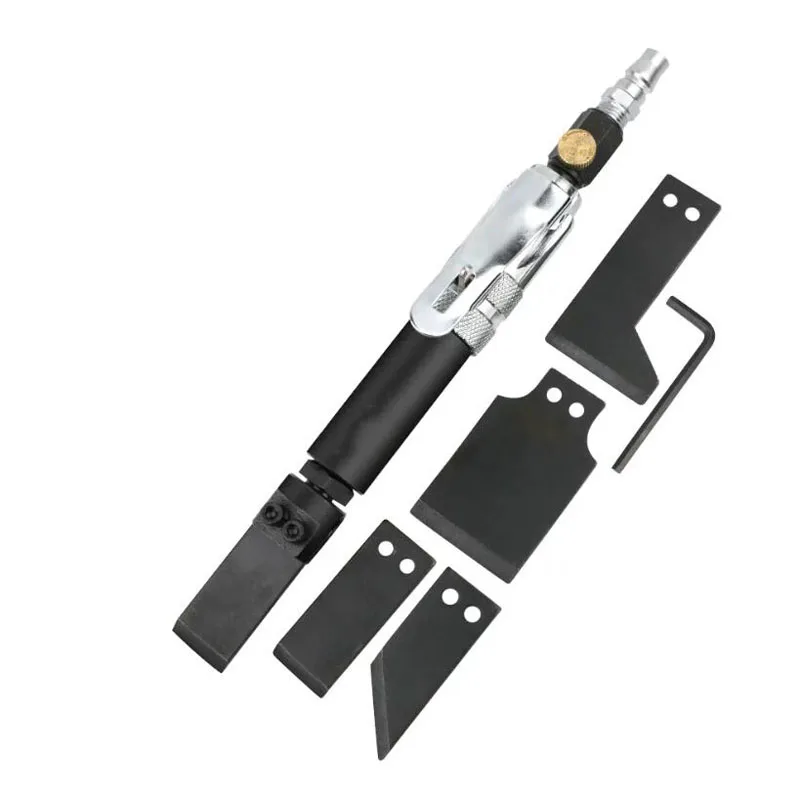 Adjustable Pneumatic Scraper Set Mini Air Knife Shovel Chisel for Industrial Welding Deburring Rust Removal