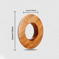 Coffee Filter Cup Support Frame Wooden Conical Filter Cup Holder Coffee Drip Stand Origami Tea Water Filter Pad Kitchen Tool