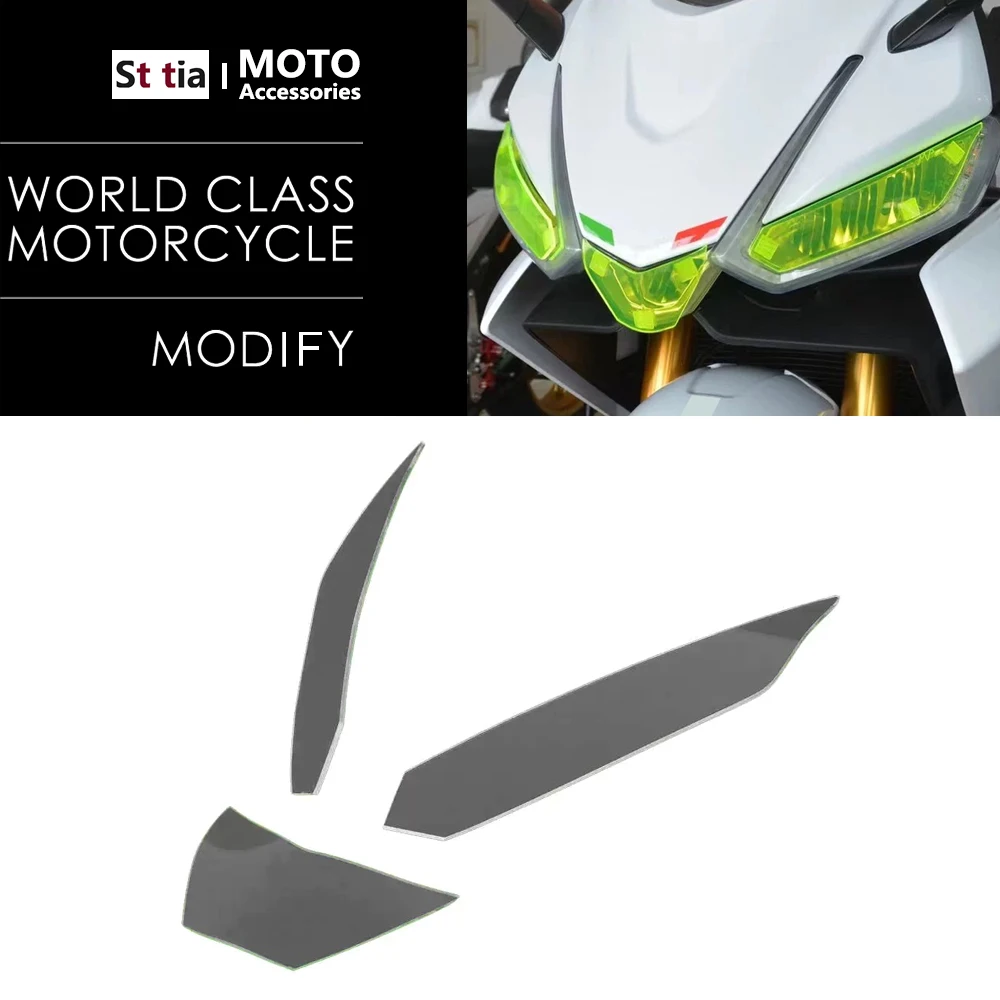 Motorcycle Accessories Headlight Guard Head Light Lens Cover Protector For Aprilia RS660 RS 660 2020-2023