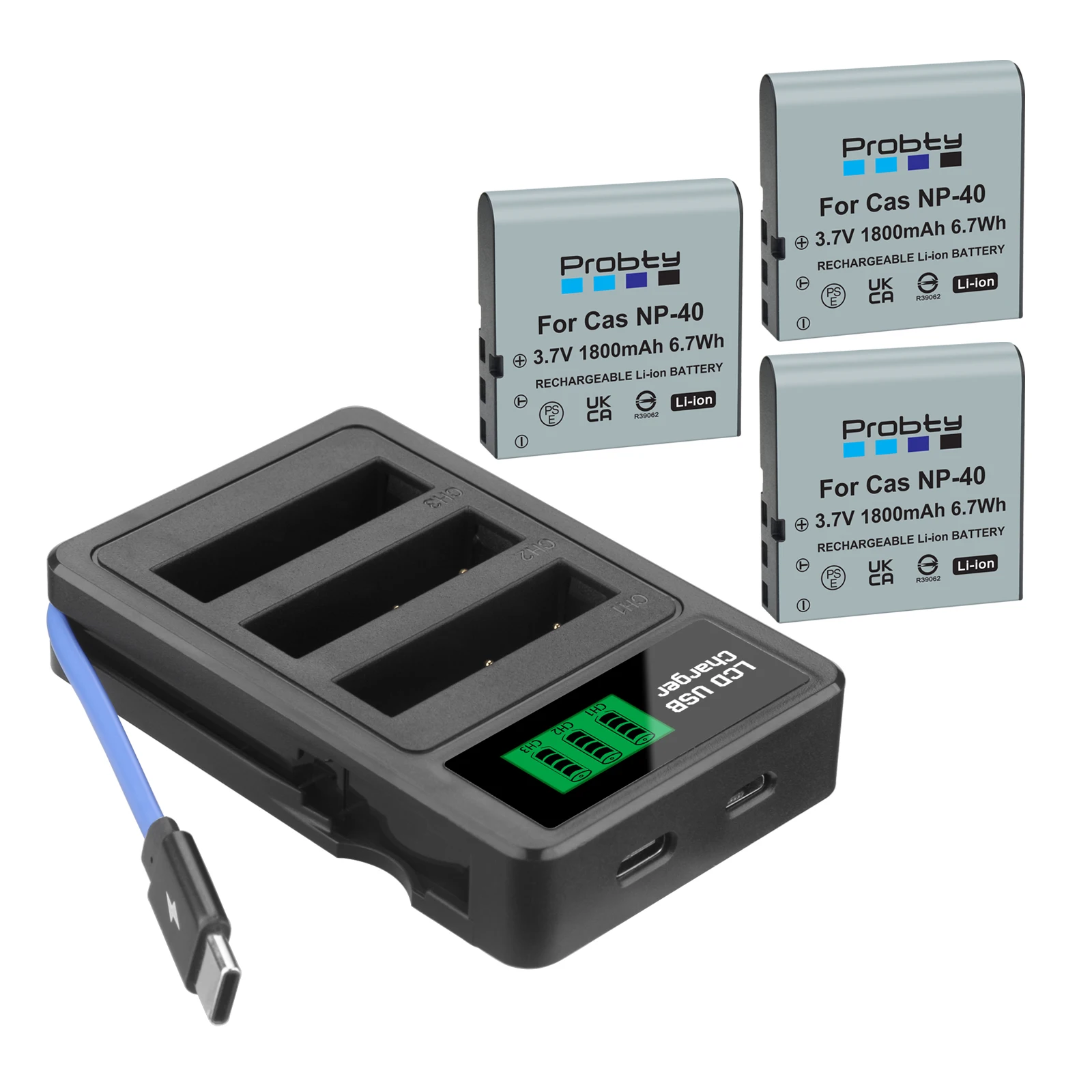 1800Mah NP-40 NP40 … - image