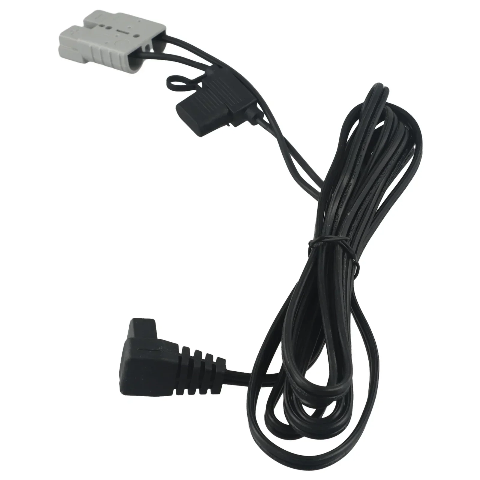 16AWG Power Cord 12V RV Refrigerator Cord Traveling Extra-thick 16AWG Cable Pure Copper Wire Core 15A Blade Fuse