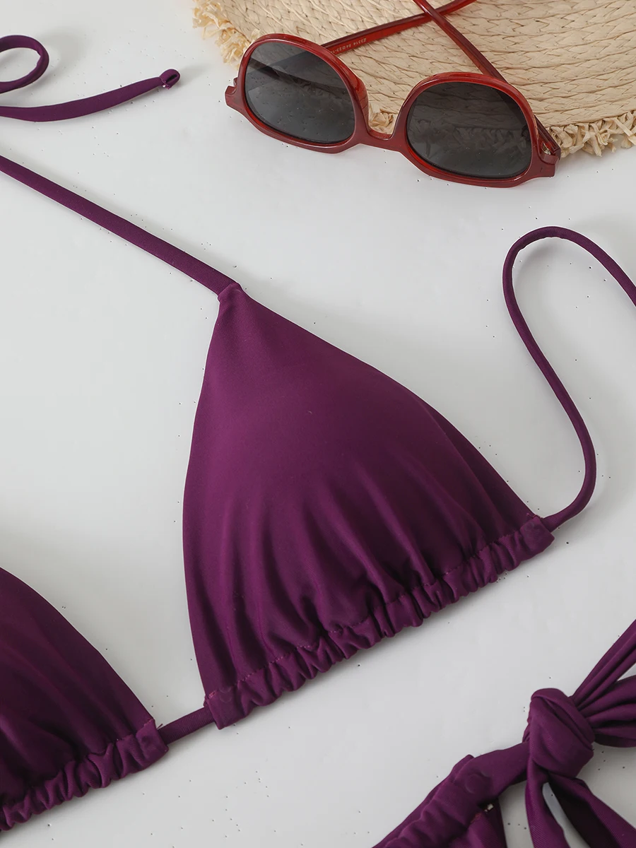 مثير ملابس سباحة نسائية صغيرة 2026 النساء ملابس السباحة الإناث ثونغ البيكينيات مجموعة الرسن Biquini ملابس الشاطئ السباحة ل ثوب السباحة