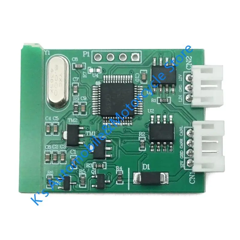 Q39F Decing Wheel Decoders أداة ترجمة إشارة السيارة سهلة التثبيت لأنواع مختلفة من السيارات تصميم الدائرة القوية #3