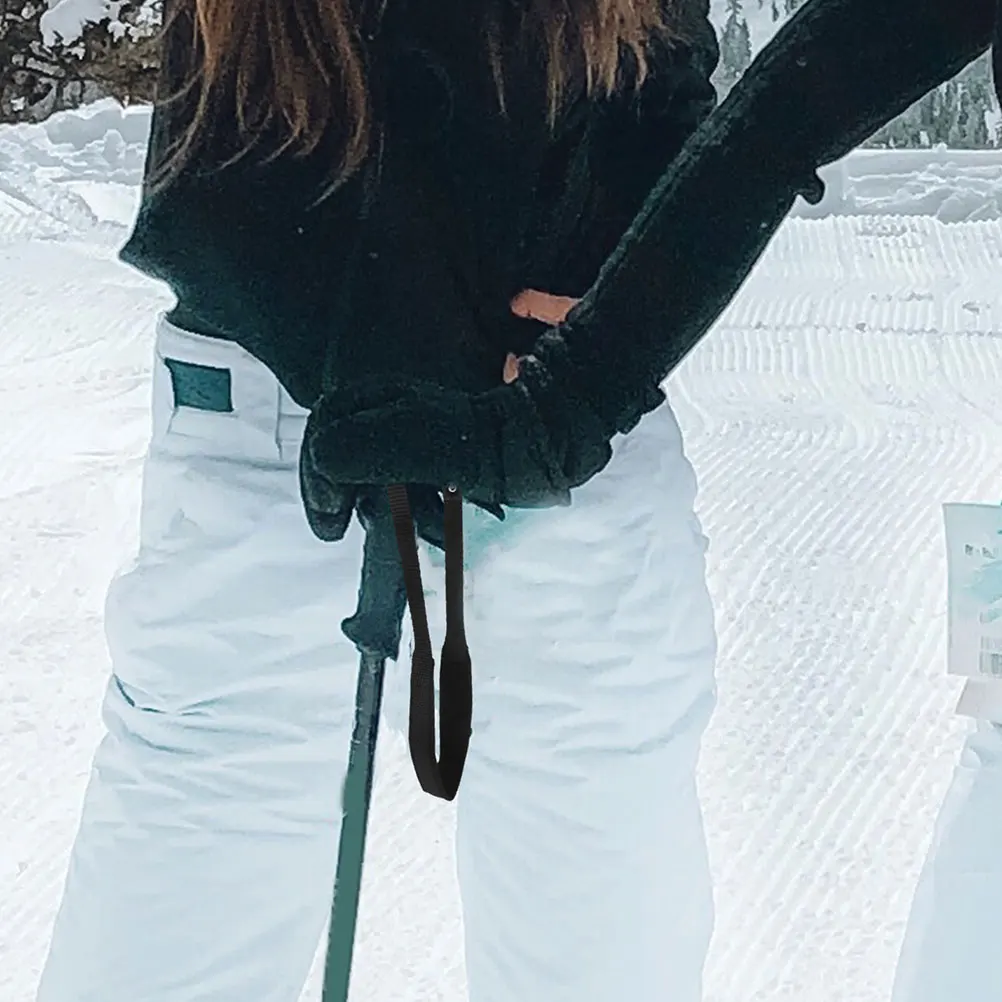 

2Pcs Walking Stick Wristband Ski Pole Strap for Trekking Climbing Shock Absorption Secure Grip Lightweight Outdoor Sports