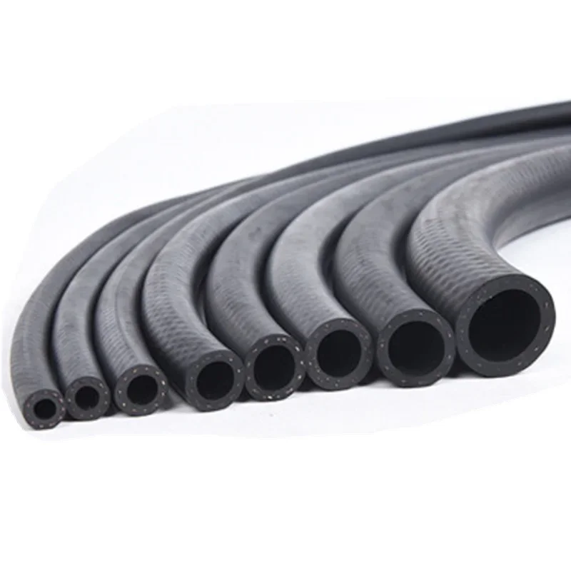 1/2/3M NBR Petrol Diesel Oil Resistant Rubber Fuel Tube Hose 6 8 10 13 16 19mm Diameter Flexible High Pressure Automobile Pipe