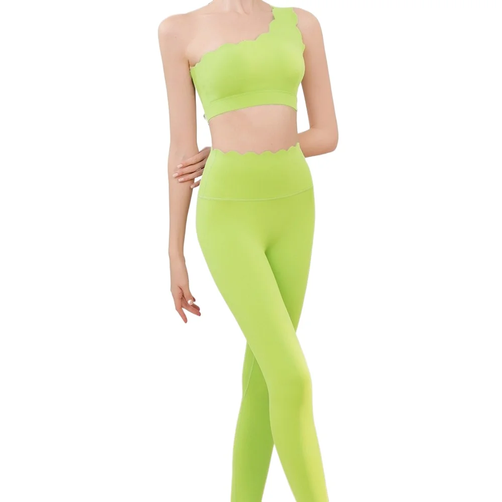 

Women Two Pieces Fitness Yoga Set Buttery Soft Running Gym Suit Breathable Quick Dry Sportswear Female Strwetchy Workout Clothes