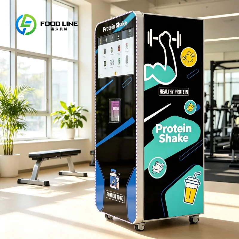 Nutrition Fitness Center - Self-Service Protein Nutrition Station, Custom Fitness