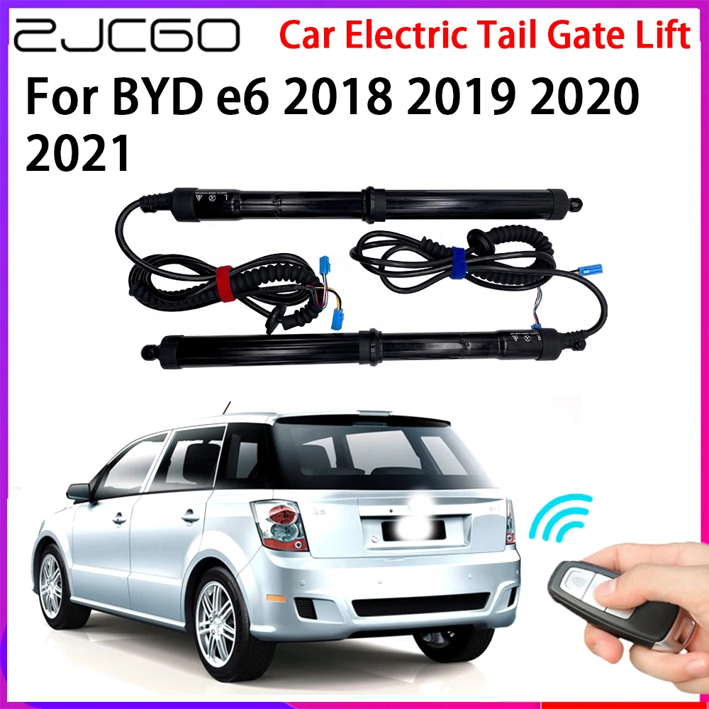 ZJCGO Car Automatic Tailgate Lifters Electric Tail Gate Lift Assisting System for BYD e6 2018 2019 2020 2021