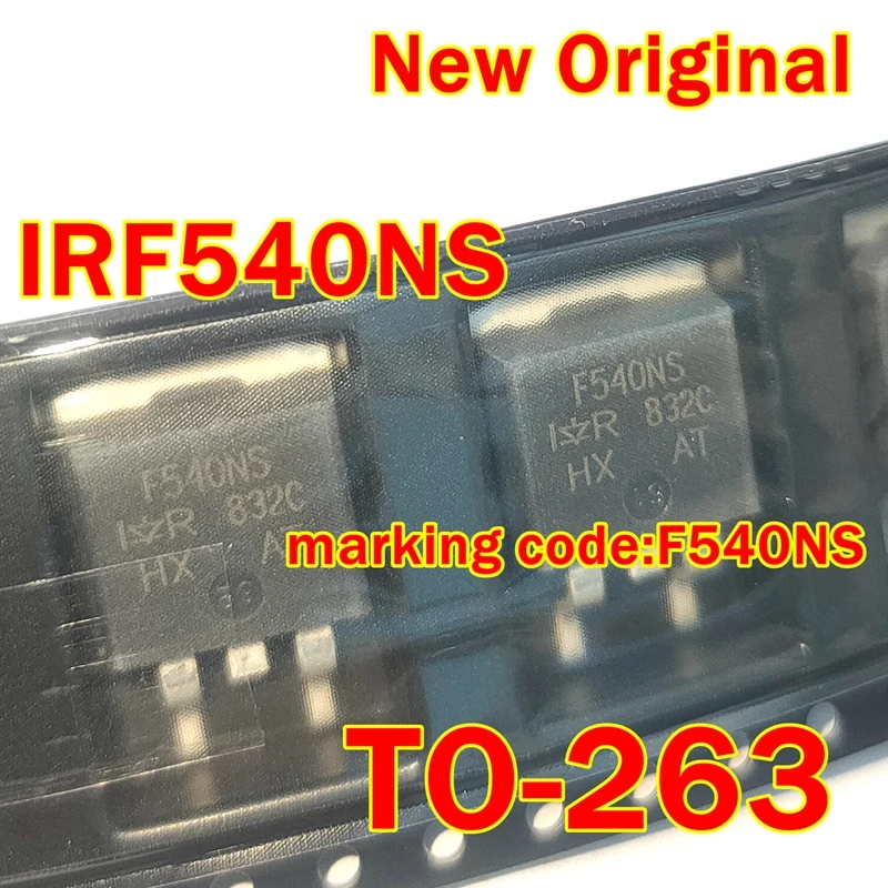 

1pcs to 100pcs IRF540NSTRPBF IRF540NSPBF IRF540NS TO-263 New Original marking code:F540NS Power MOSFET