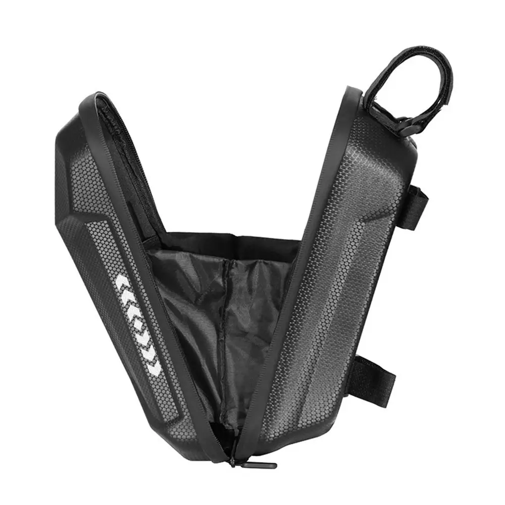 Sac avant tendance pour scooter électrique 2-4L, étanche, coque rigide, sac suspendu au guidon, étui de rangement en EVA réfléchissant