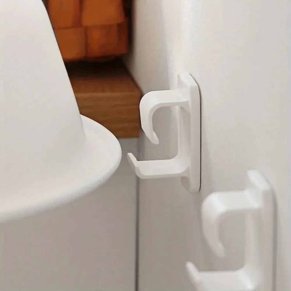 

3 Pcs Multifunction Washbasin Hook Adhesive Wall-Hung Basin Storage Rack Solid Kitchen Bathroom Rack Home Bathroom