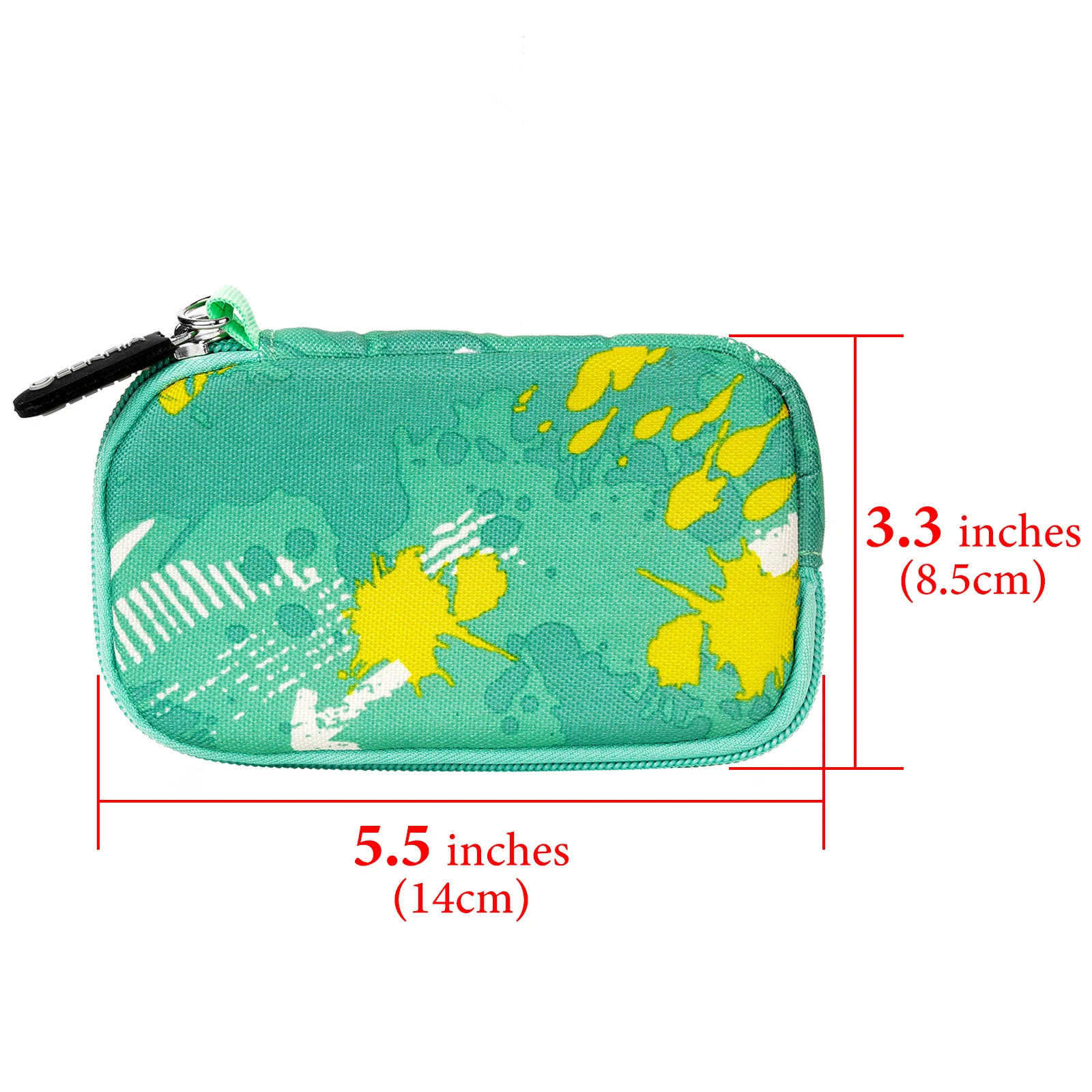 Geekria Shield Pouch for Earbuds / Headphone Organizer Bag / Pocket Earphone Case / Universal Headphone Protective Pouch / Coin