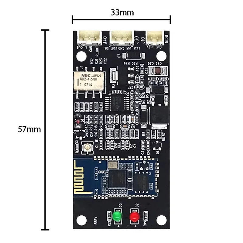 【Shopper’S-Favorite!】QCC3034 CSR8645 Bluetooth 5.0/4.2 Wireless Audio Receiving Board Lossless Aptxhd Module