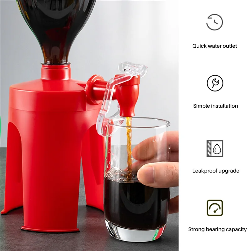 موزع الصودا Fizz للحفلات ، موزع المشروبات ، موزع المياه ، كولا سبريت ، أحمر