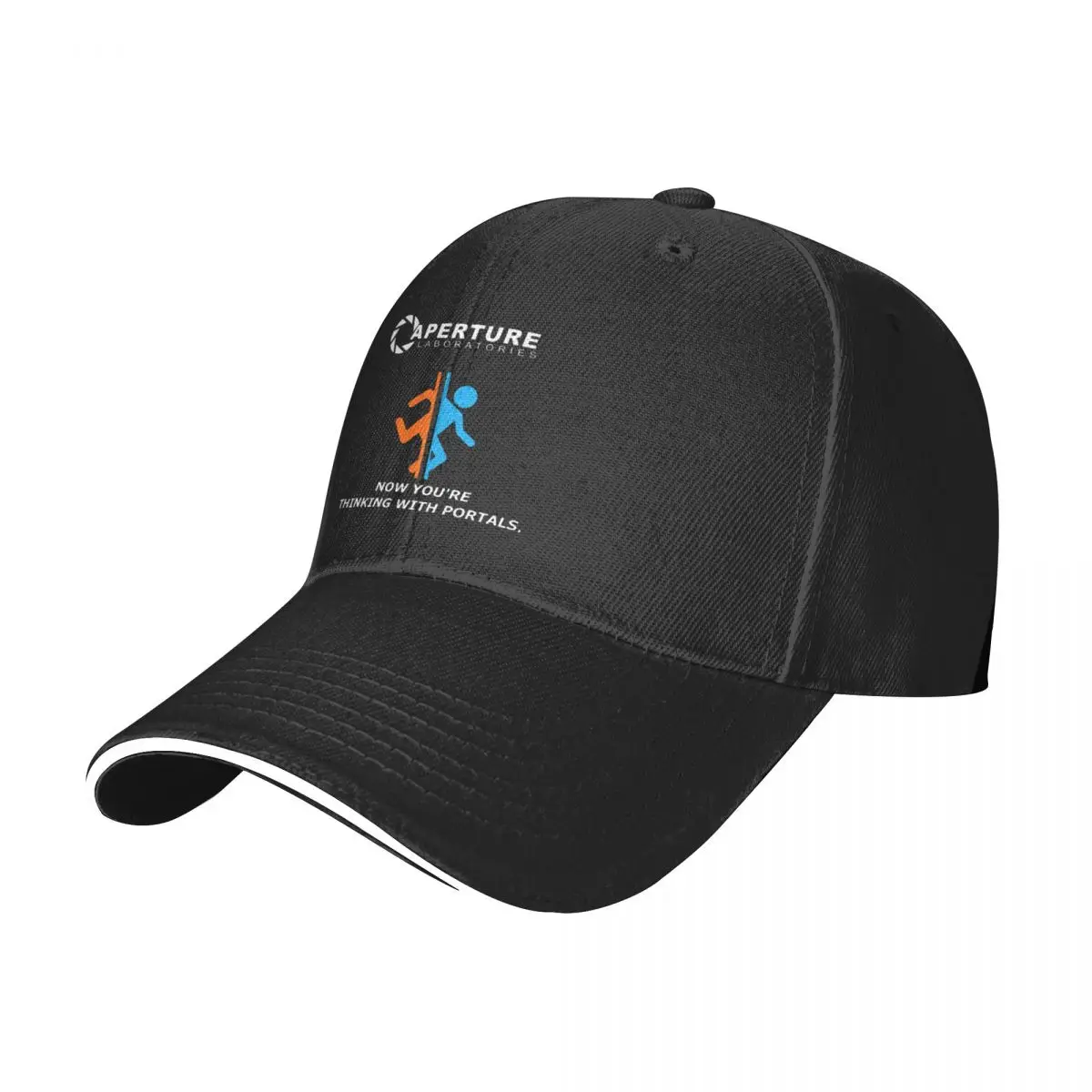 Baseball Caps Thinking With Portals Aperture Customized Men Women Outdoor Spring Caps