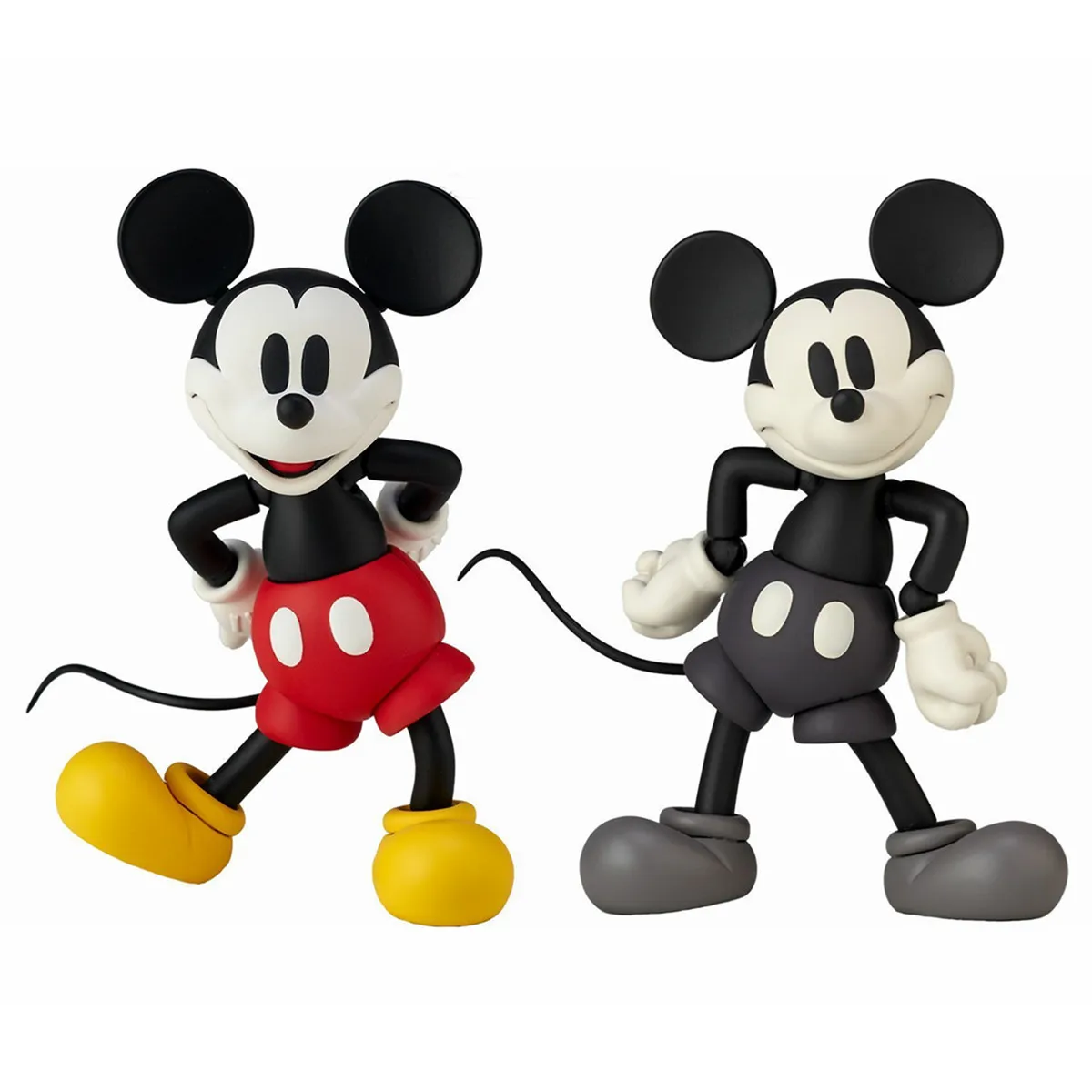 Kits de modelos de Mickey Mouse, figura de acción de Anime, película Revoltech REVO 1936, figura móvil conjunta, colección de muñecos, juguetes personalizados, regalos