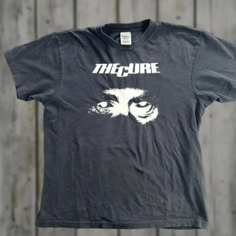 The Cure Rock Band T-Shirt, The Cure Retro T-Shirt Retro Herren T-Shirt Sommer Neu Unisex Lässige Mode Baumwoll-T-Shirt