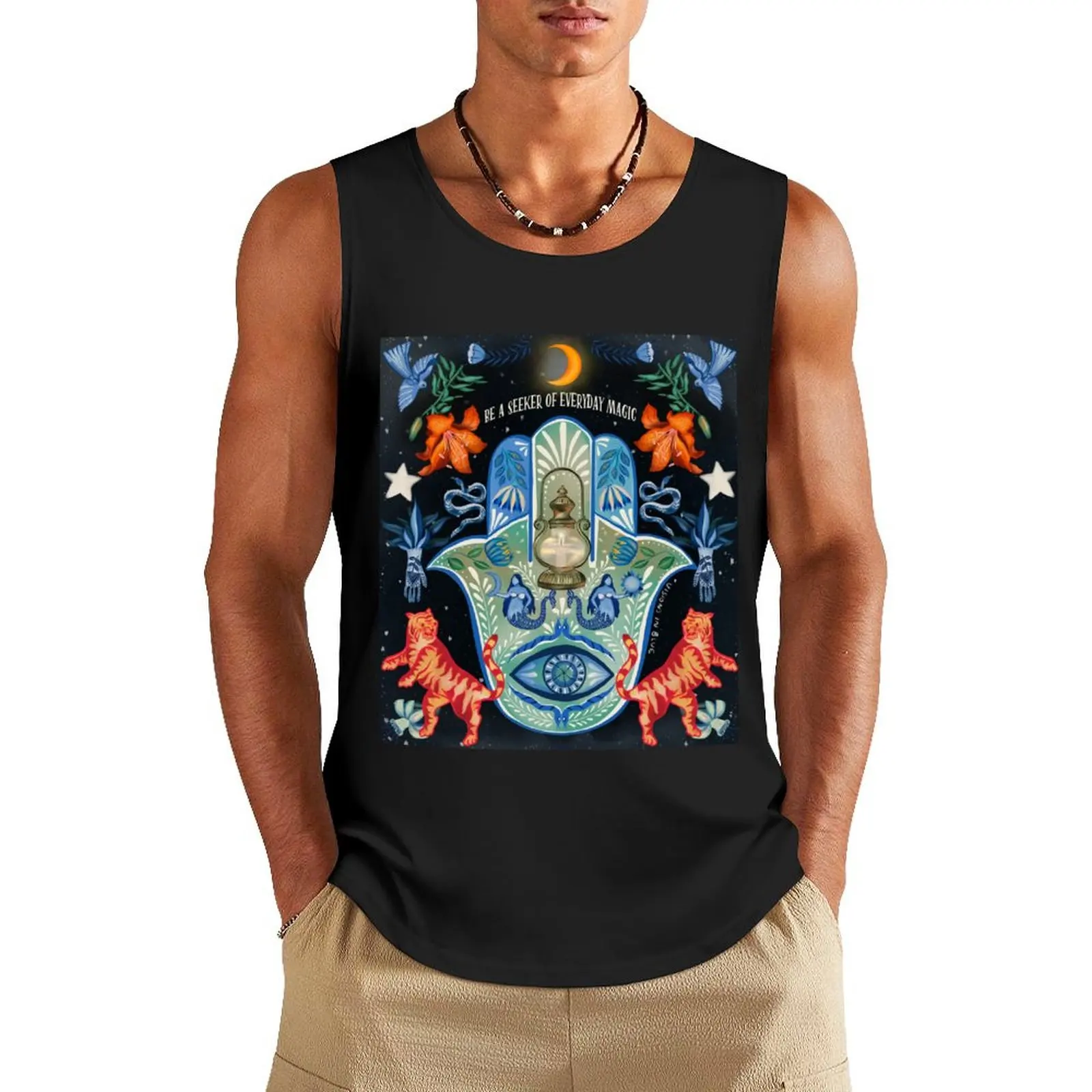 

Light seeker Tank Top summer 2025 men clothing