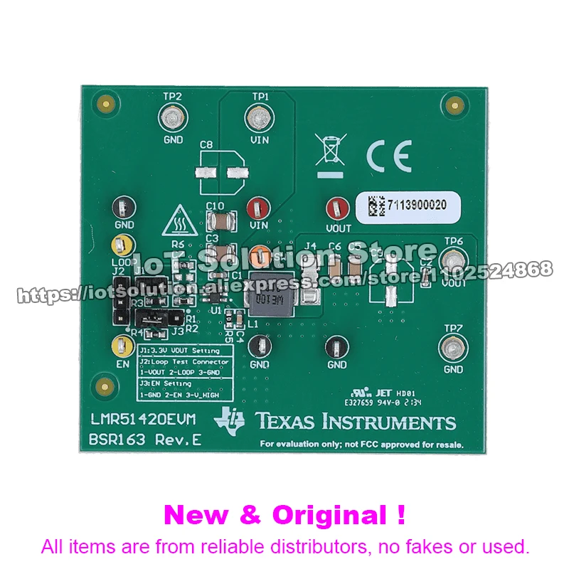LMR51420EVM LMR51420 evaluation module 4.5-V to 36-V, 2-A synchronous step-down converter