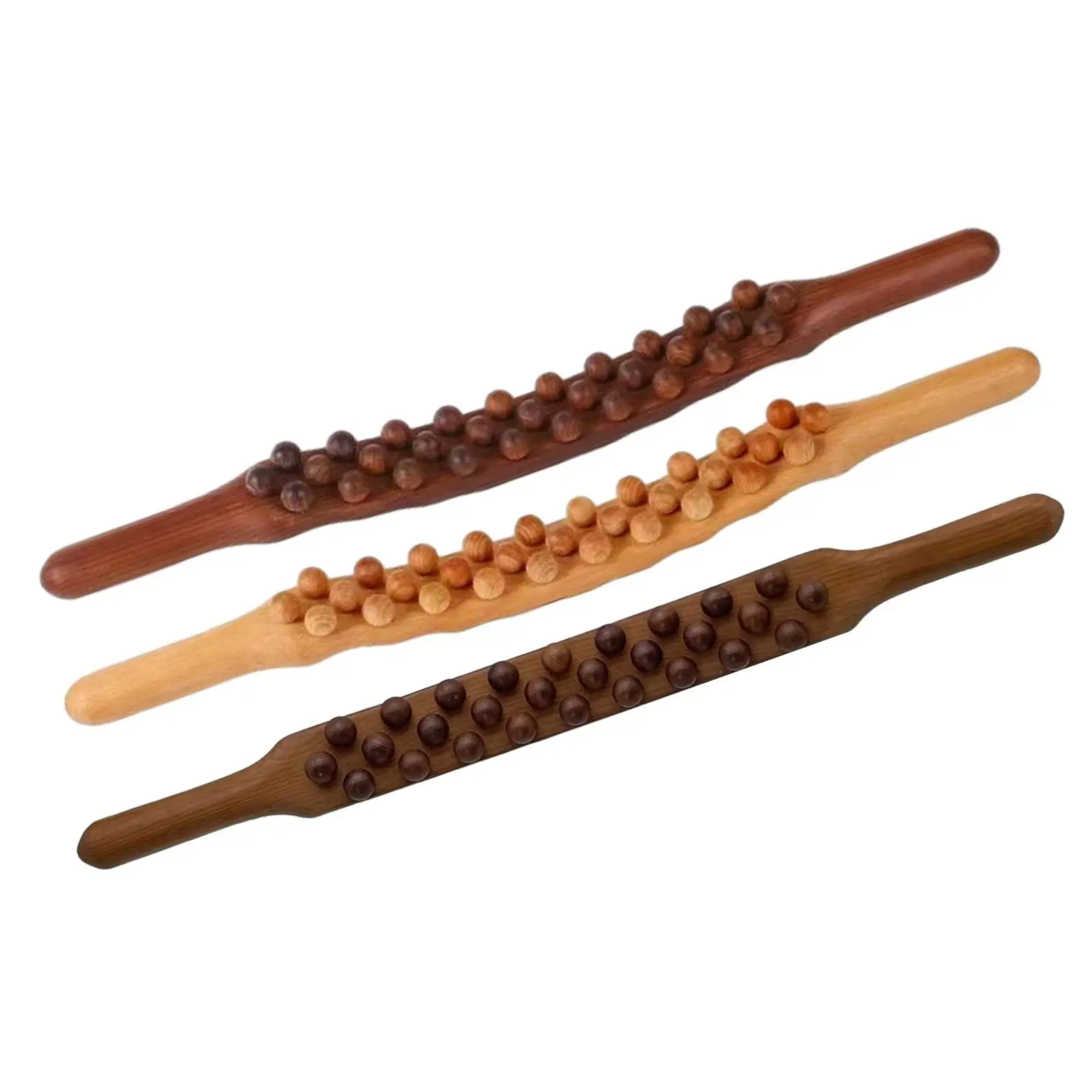 

Wooden Massage Gua Sha Tool Guasha Scraping Stick for Body Shoulder